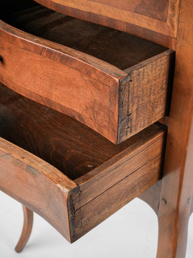 Rich patina walnut table