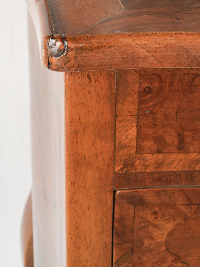 Antique allure accent table