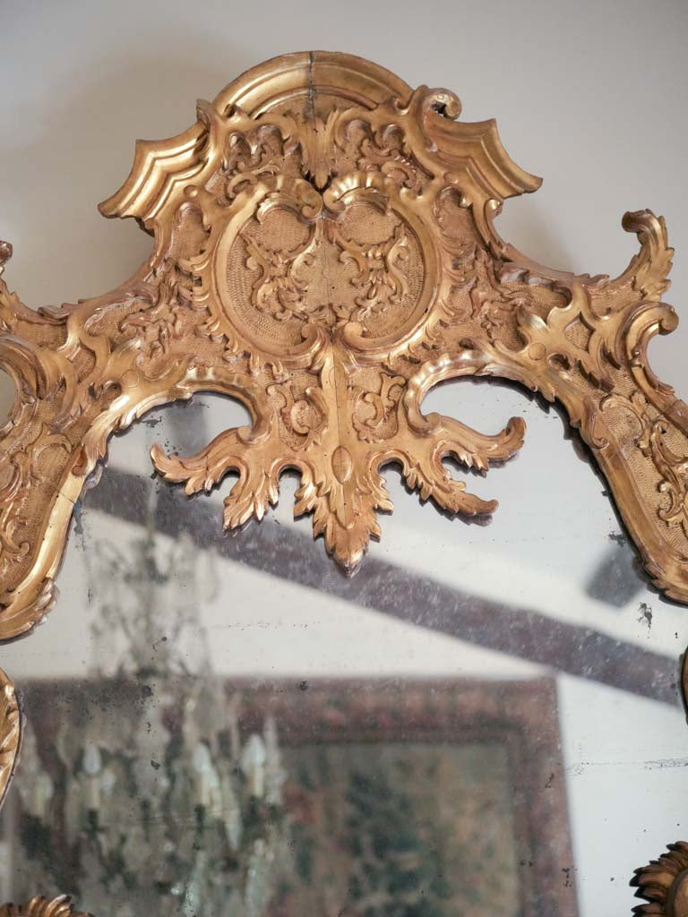 Exquisite, aged, grand mirror