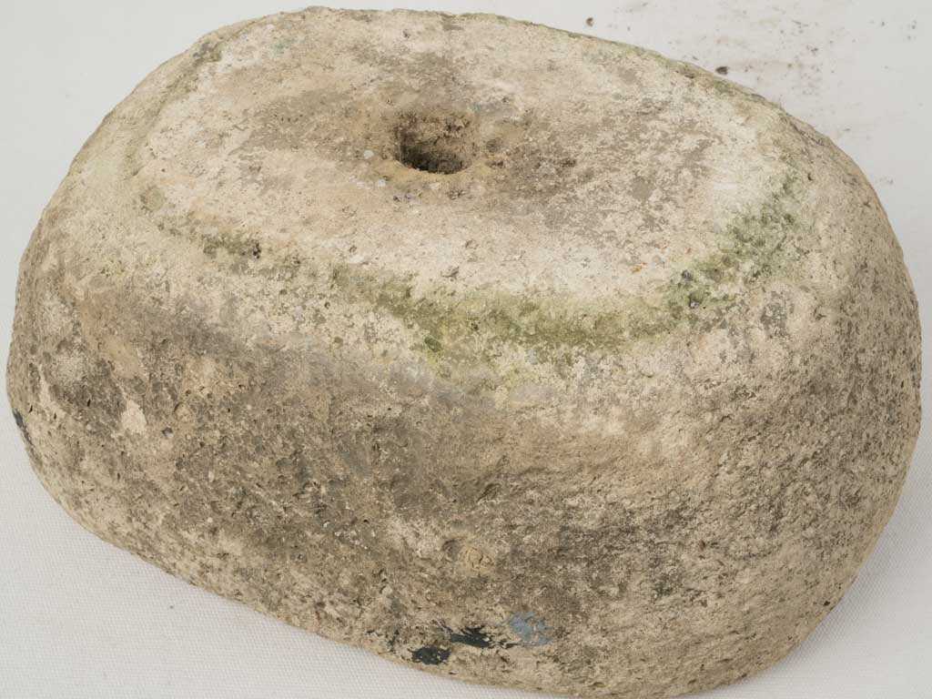 Functional and decorative stone planter