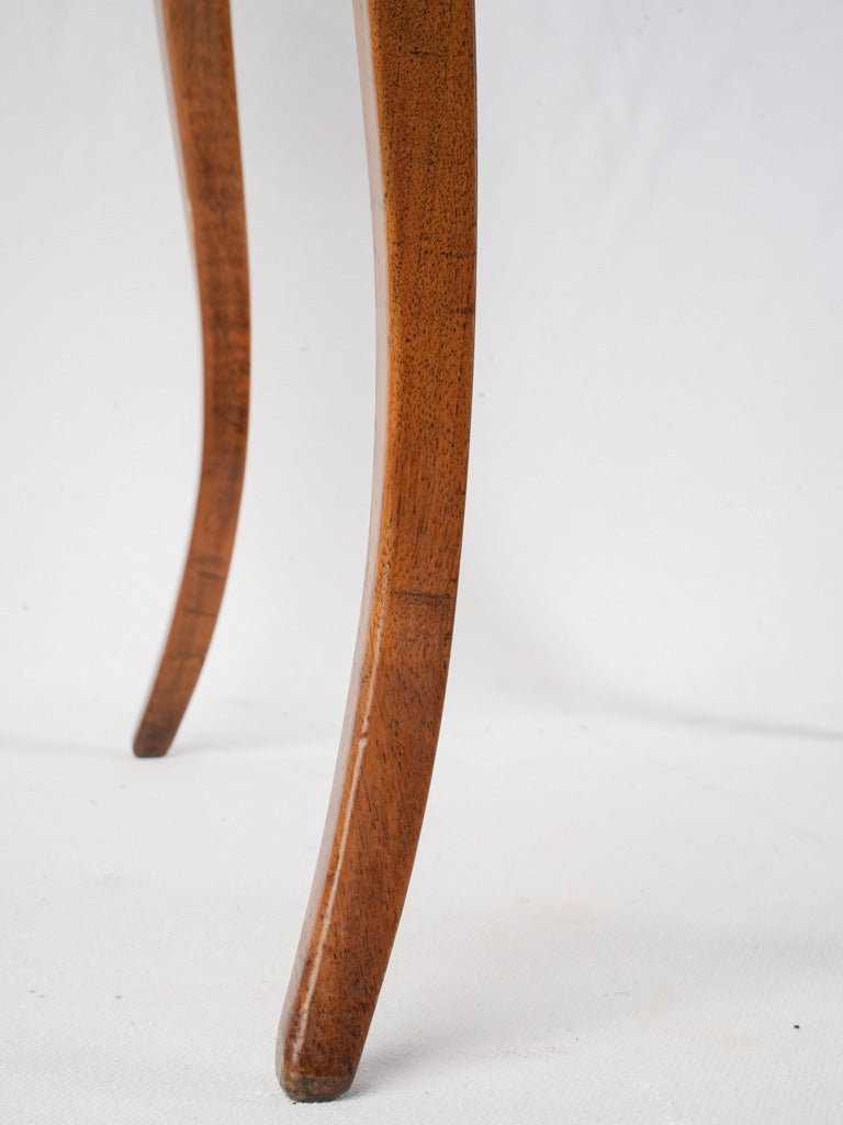 Decorative panel marquetry table