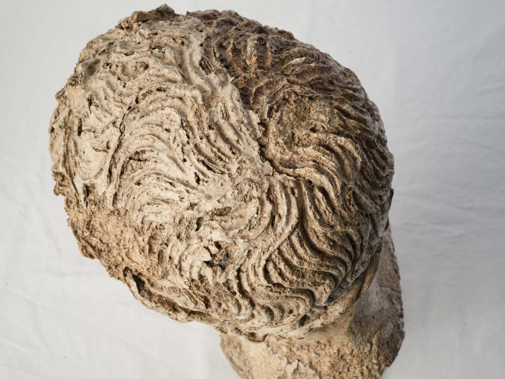 Antique Greek-style art piece.