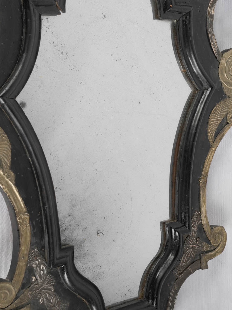 Intricate asymmetrical frame mirrors