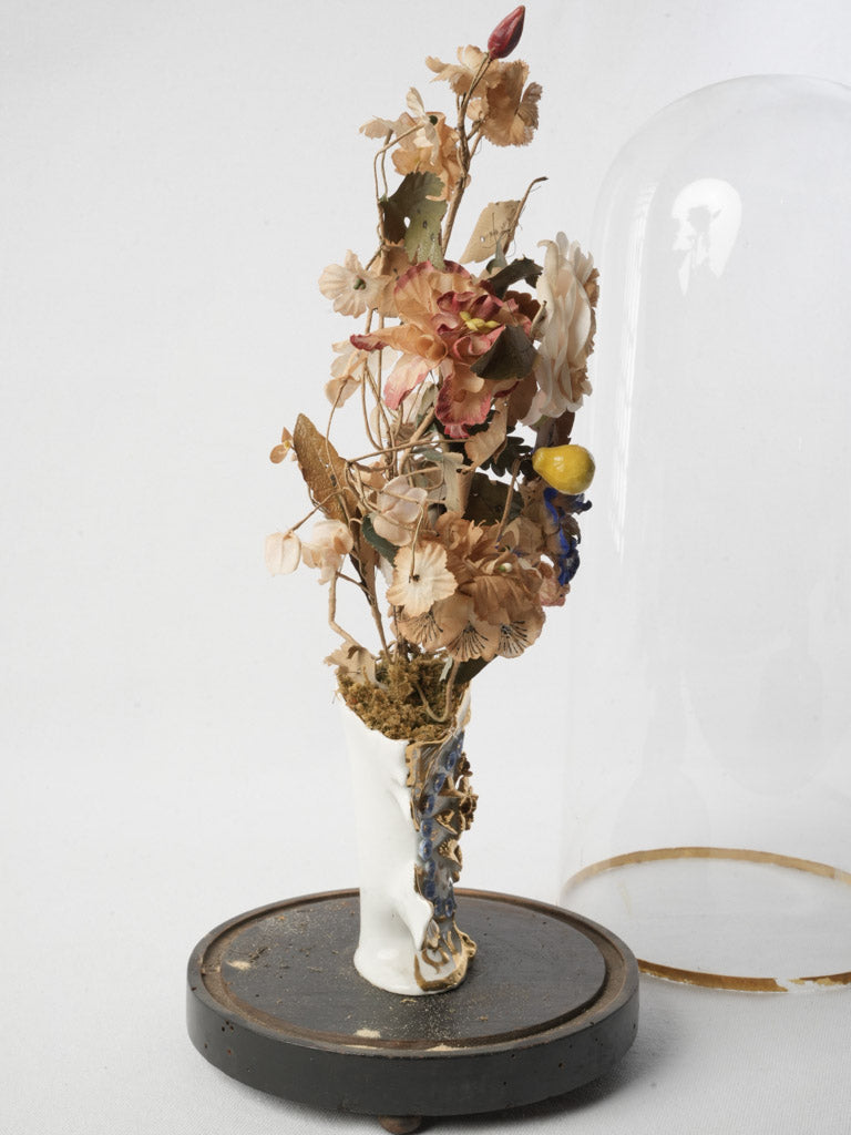 Historical glass encased matrimonial ornament