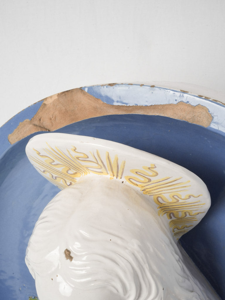 Italian, Historic, Glazed Terracotta Wall Art
