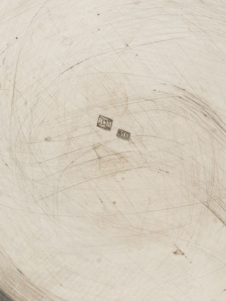 Chic Silver Plated Champagne Bucket w/ Lion Handles c. 1920 - 8¾"