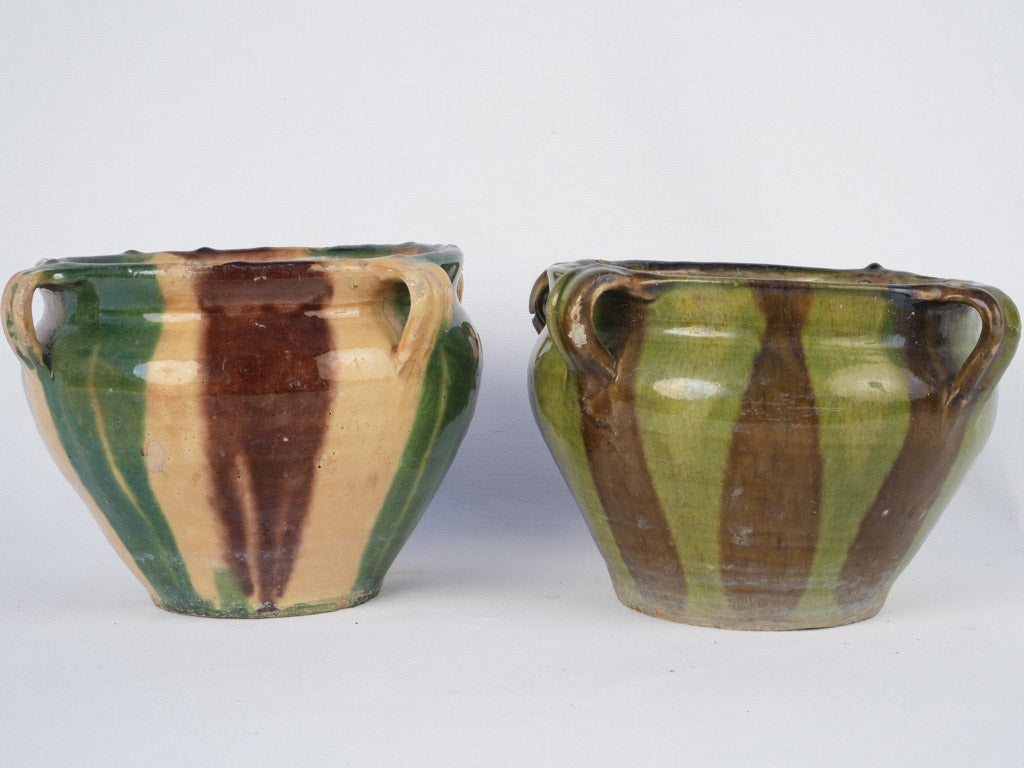 Classical 19th-century flower planters
