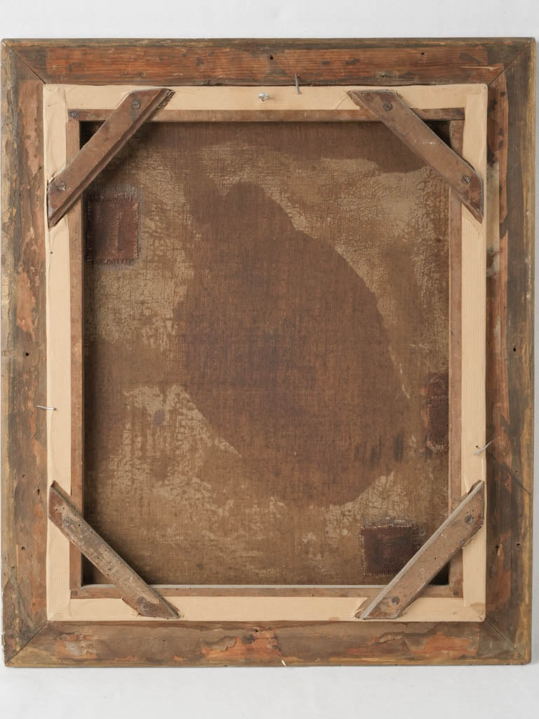 Vintage French wall oil paintings