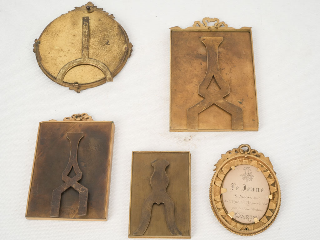 Exquisite, Napoleon III Era Photo Frames