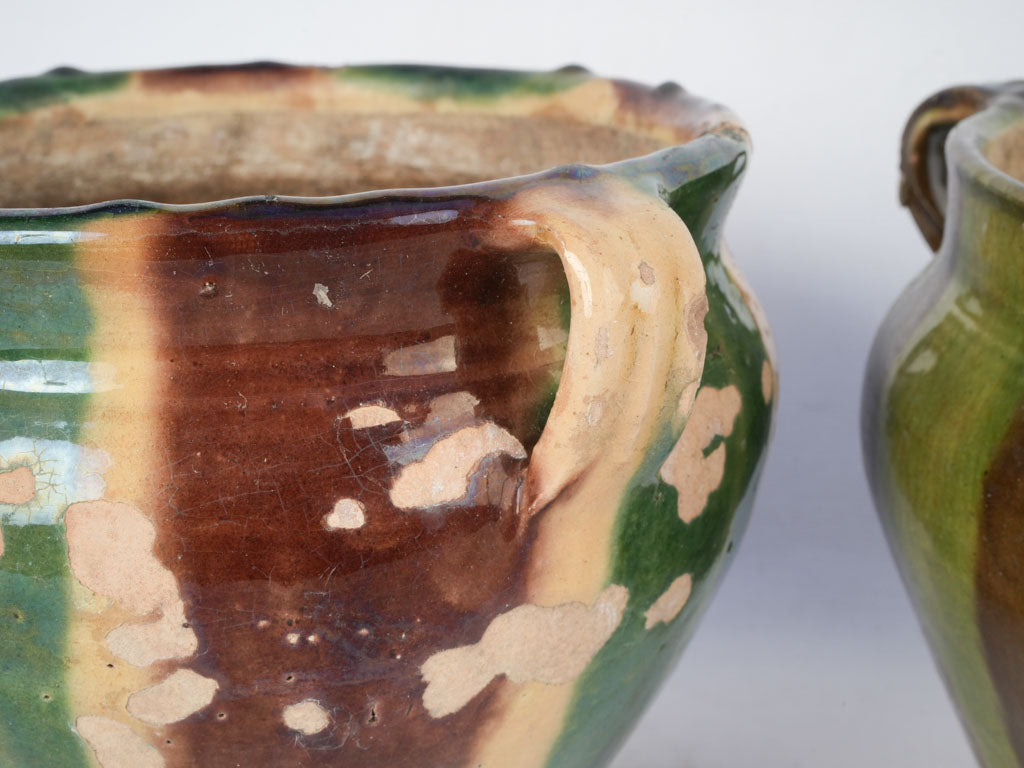 Charming Anduze pottery planters