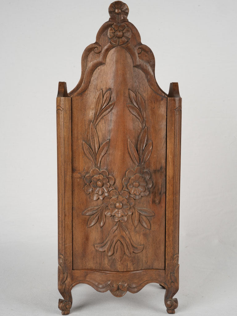Baroque warm walnut storage box