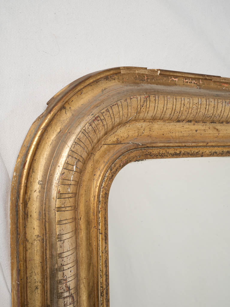 Sophisticated 19th-century ornate mirror  