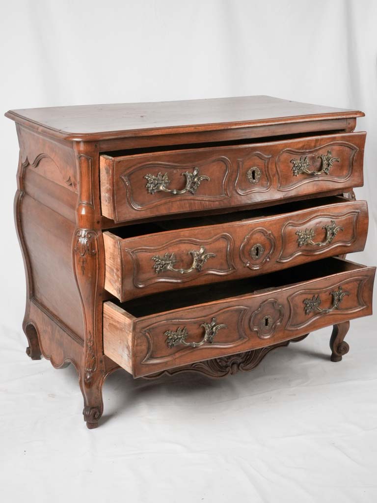 Stylized eighteenth-century carved commode