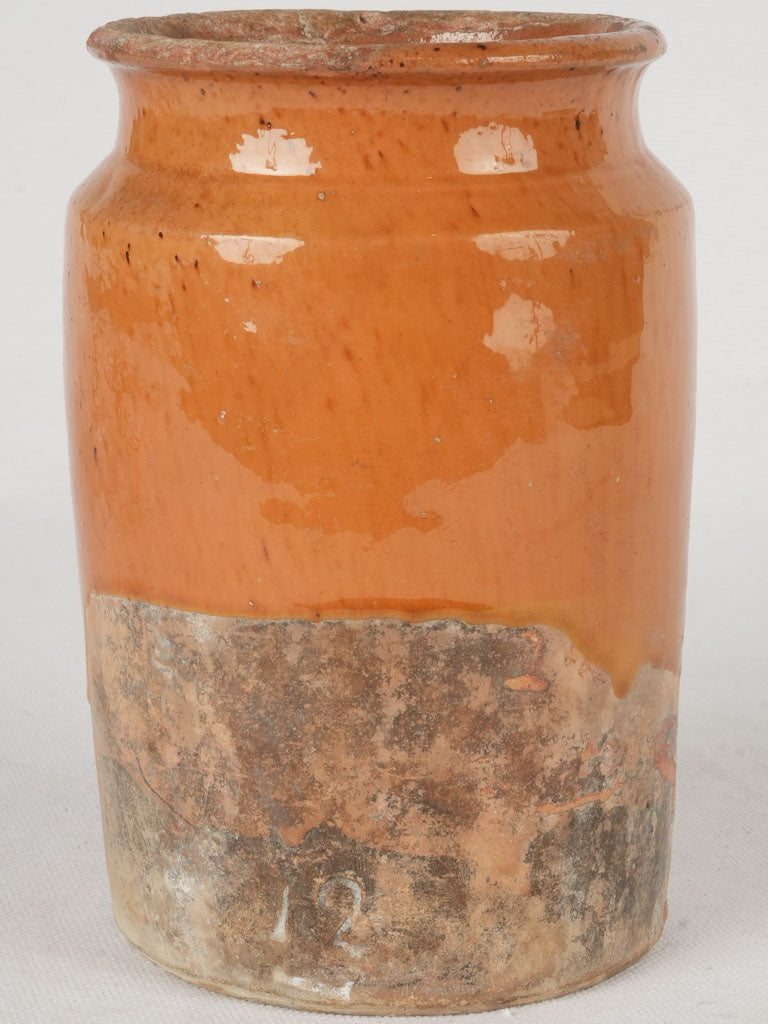 Tactile rustic texture pottery piece