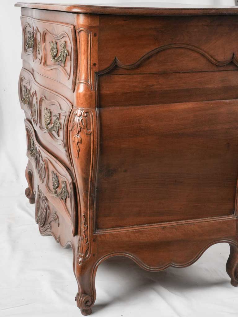 Rococo-inspired elegant storage commode