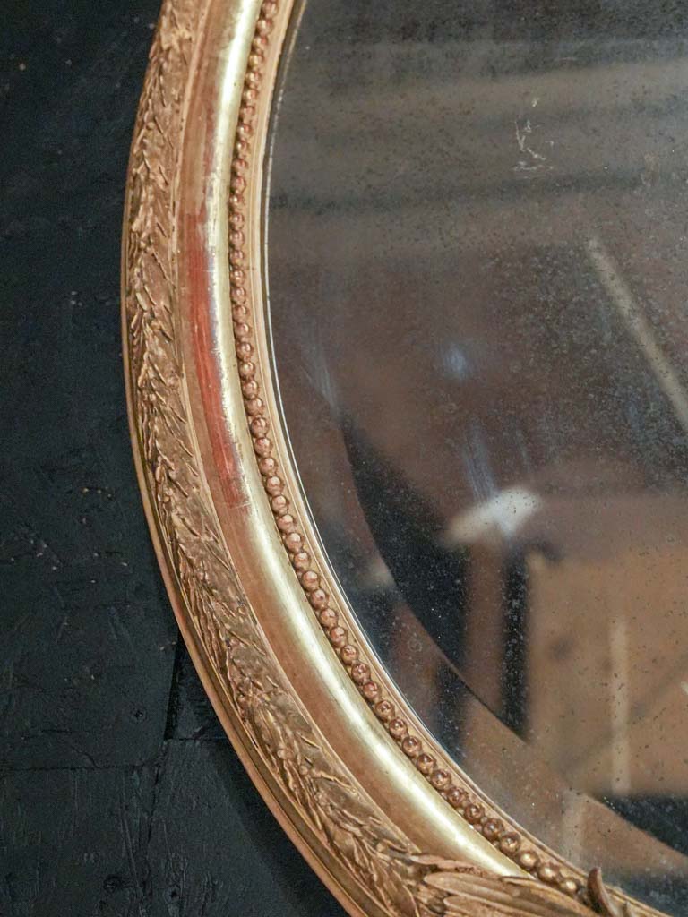 Elegant beveled Louis XVI mirror