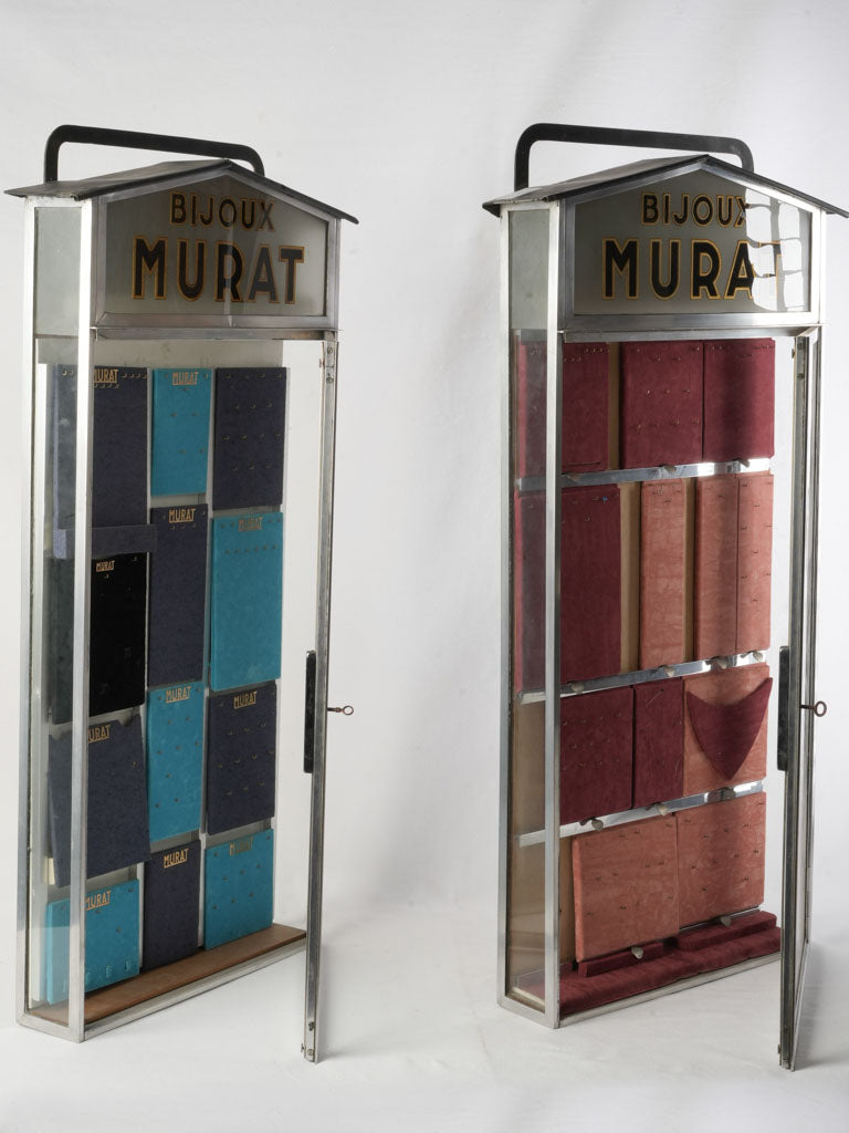 Charming blue velvet cases