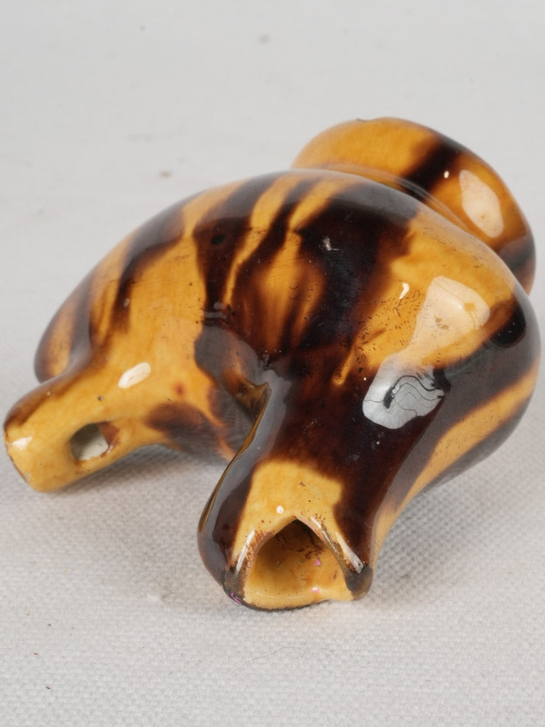 Functional Dieulefit pottery toy