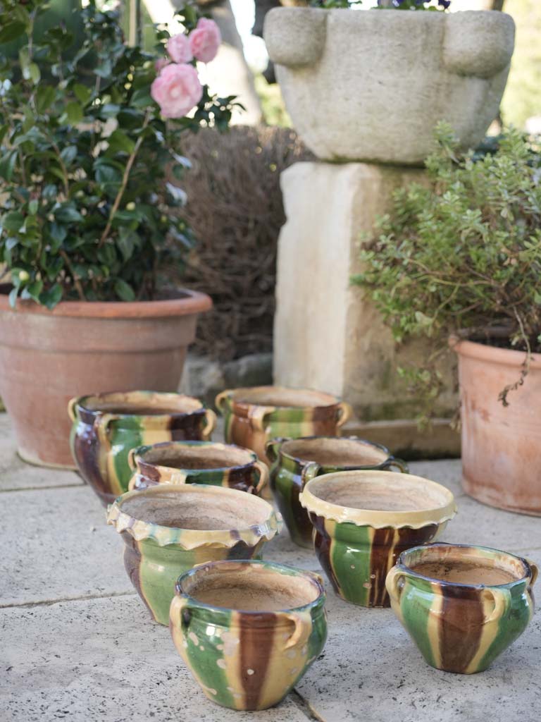 Unique vintage French jardinieres