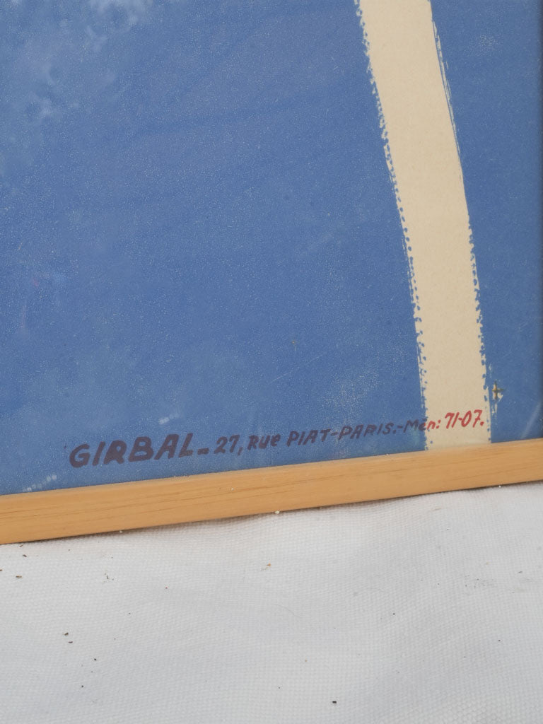 Bold, Vivid Charles Trenet Poster