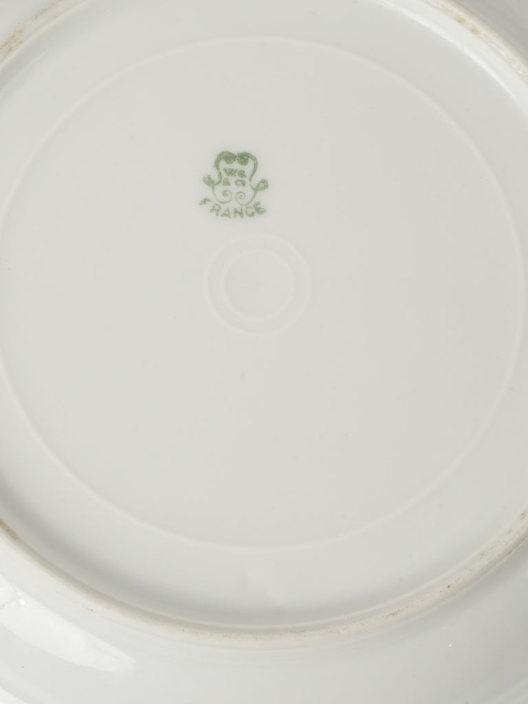 Delicate porcelain rose decorated set