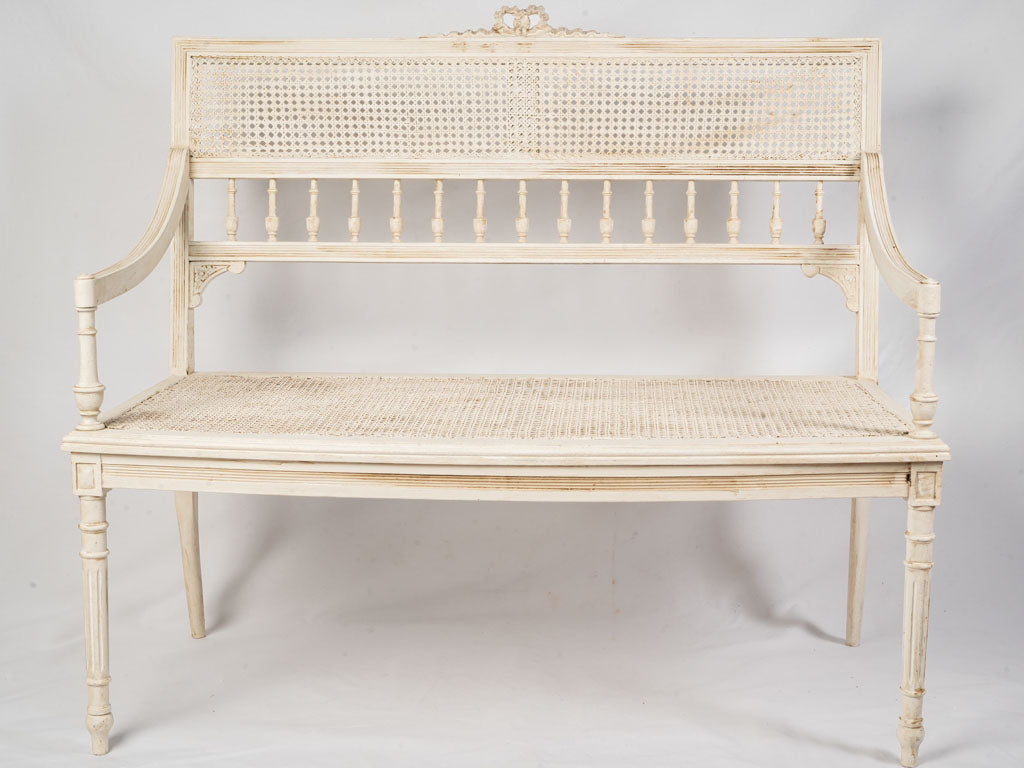 Sophisticated vintage-inspired bench