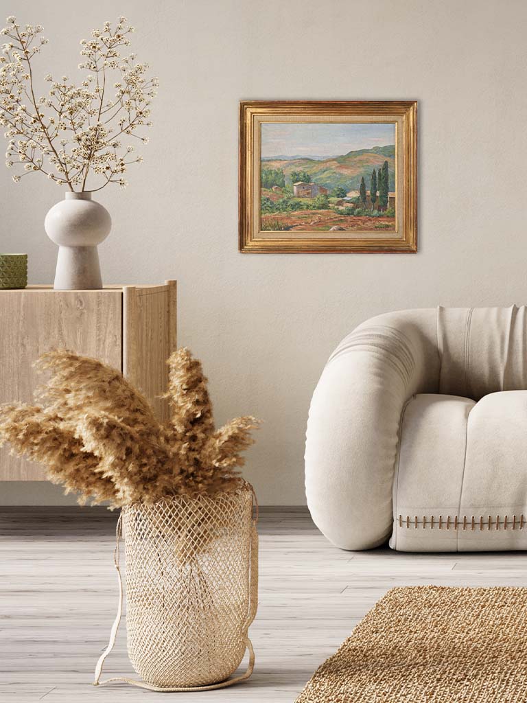 Catalan landscape artwork