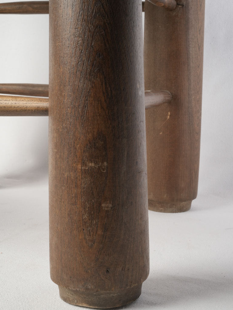 Bold proportion oak chair