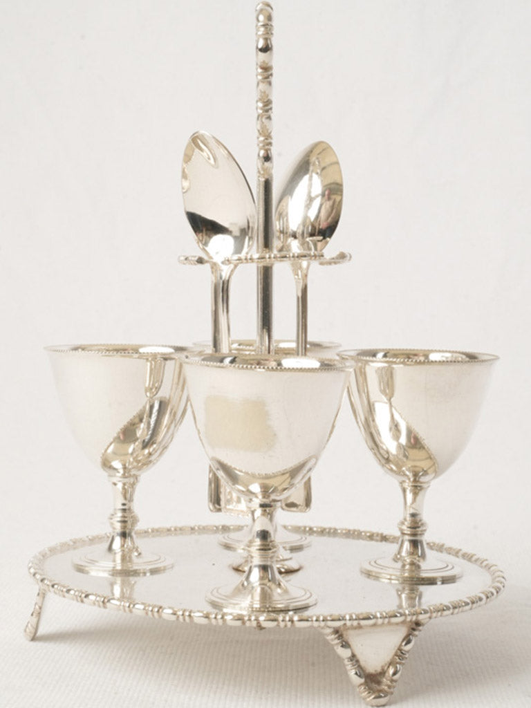 Reflective sheen spoon holder