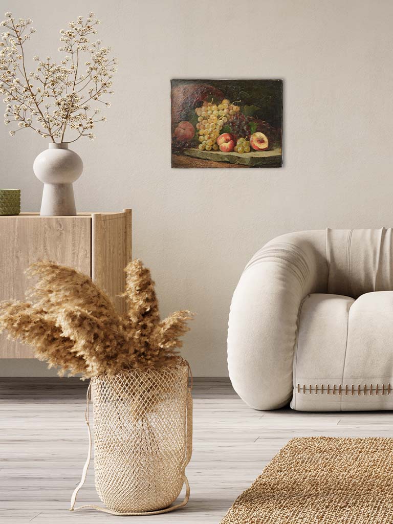 Rustic colorful wall art