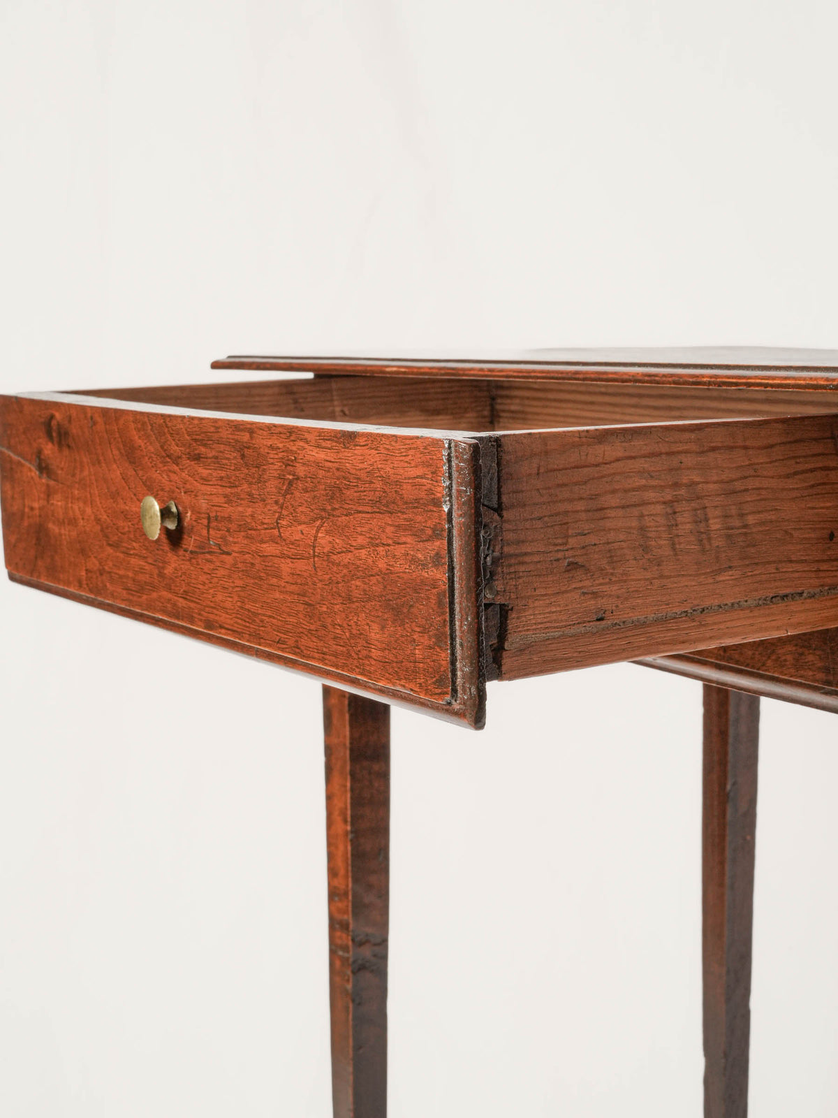 Elegant French Side Table on Tall Tapered Legs c.1800 - 26½" x 19"