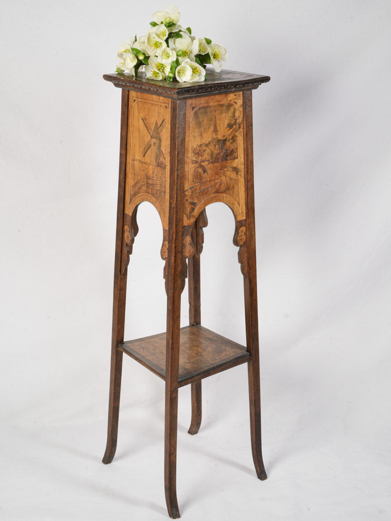 Antique French marquetry table