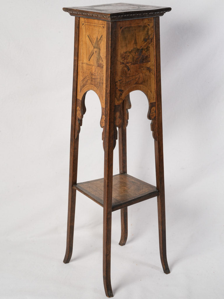 Vintage elegant pedestal table
