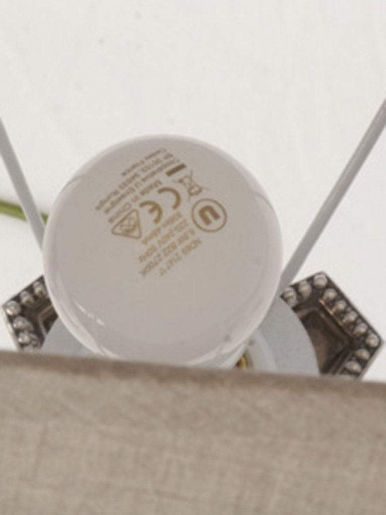 Refined linen shade lighting