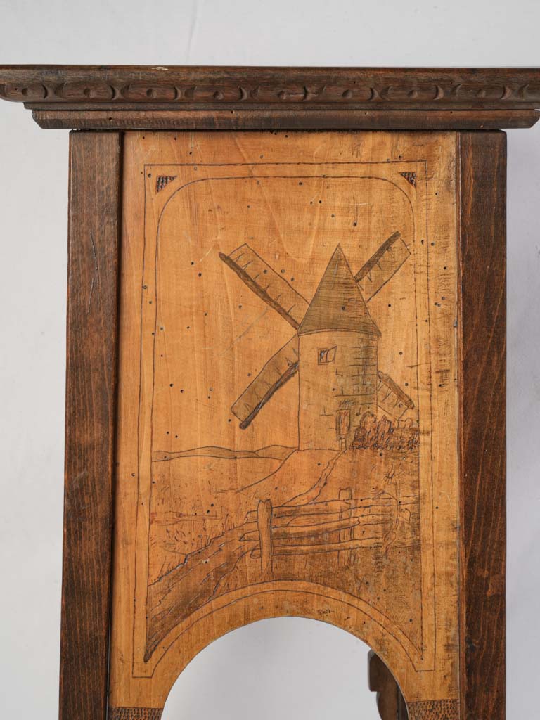 Rich wood essence piece