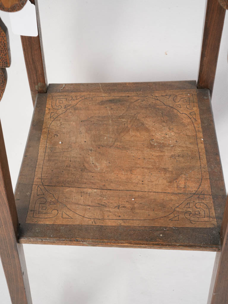 Sculptural elegance wood furniture