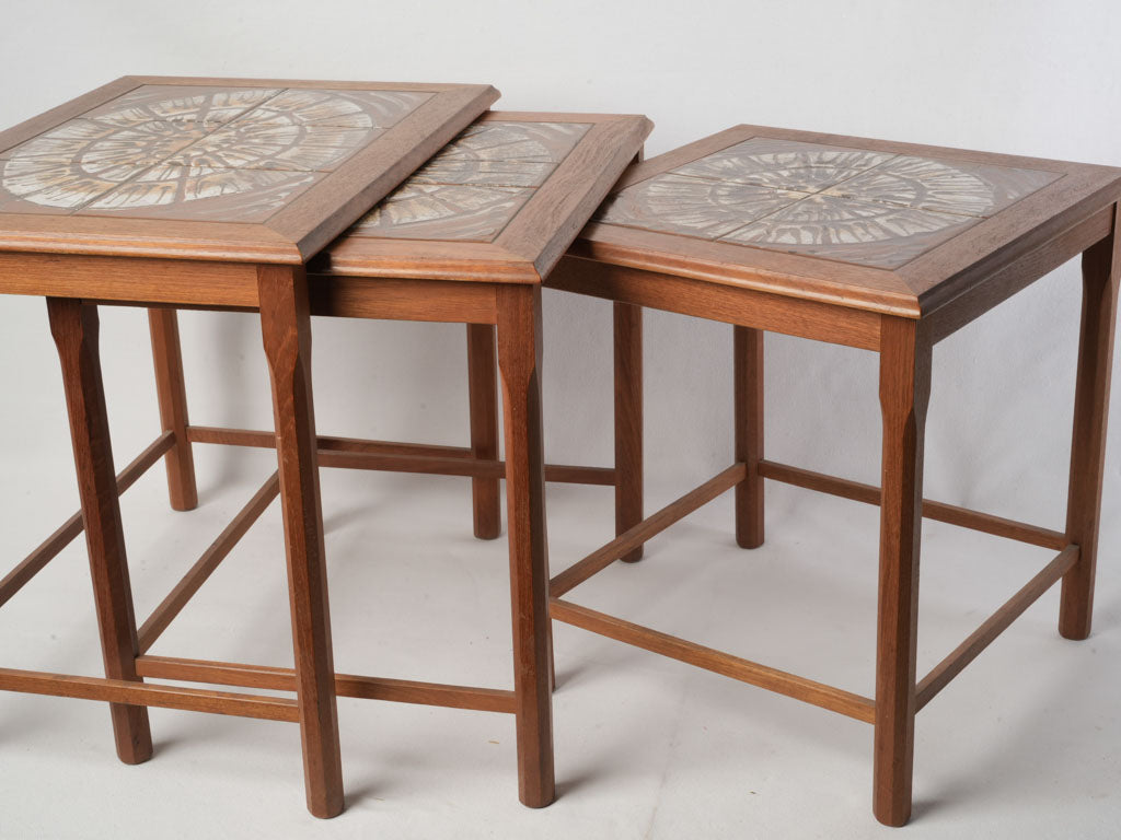 Decorative functional vintage tables