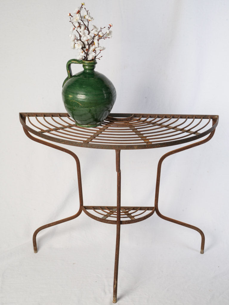 Architectural 1950s plant stand