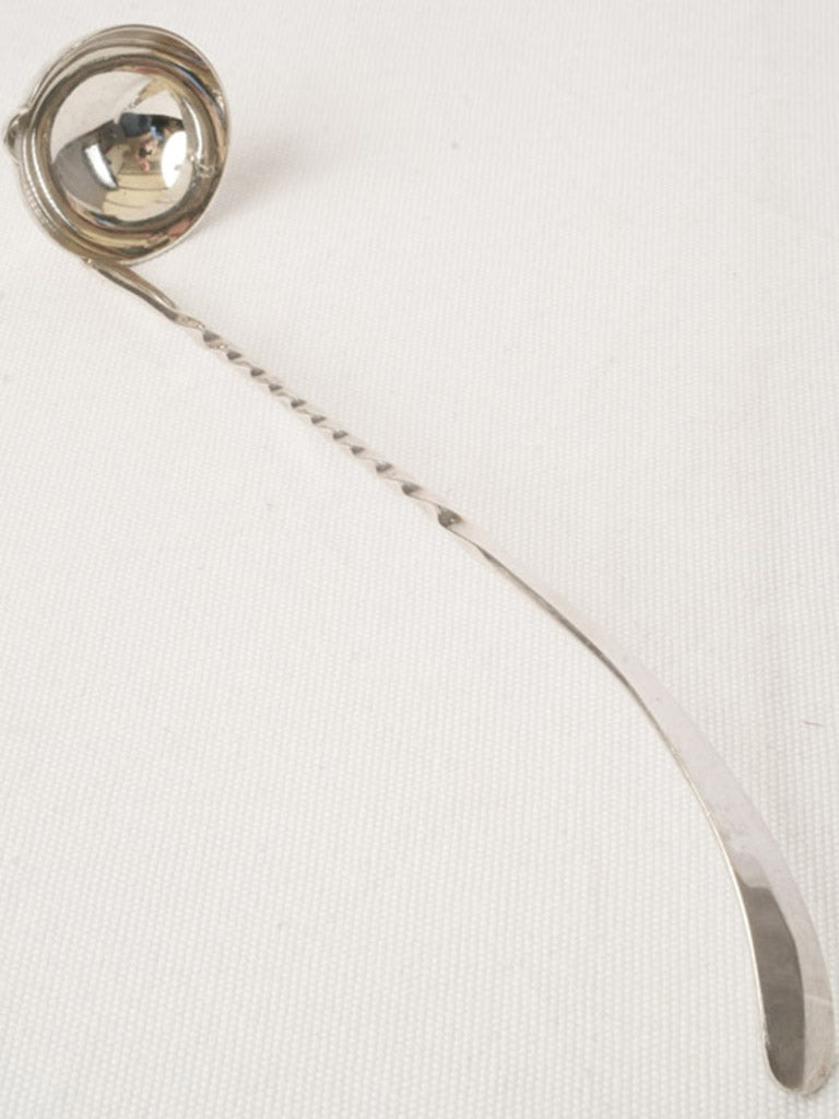 Christofle Silver-Plated Punch Ladle w/ Twisted Handle - 11½"