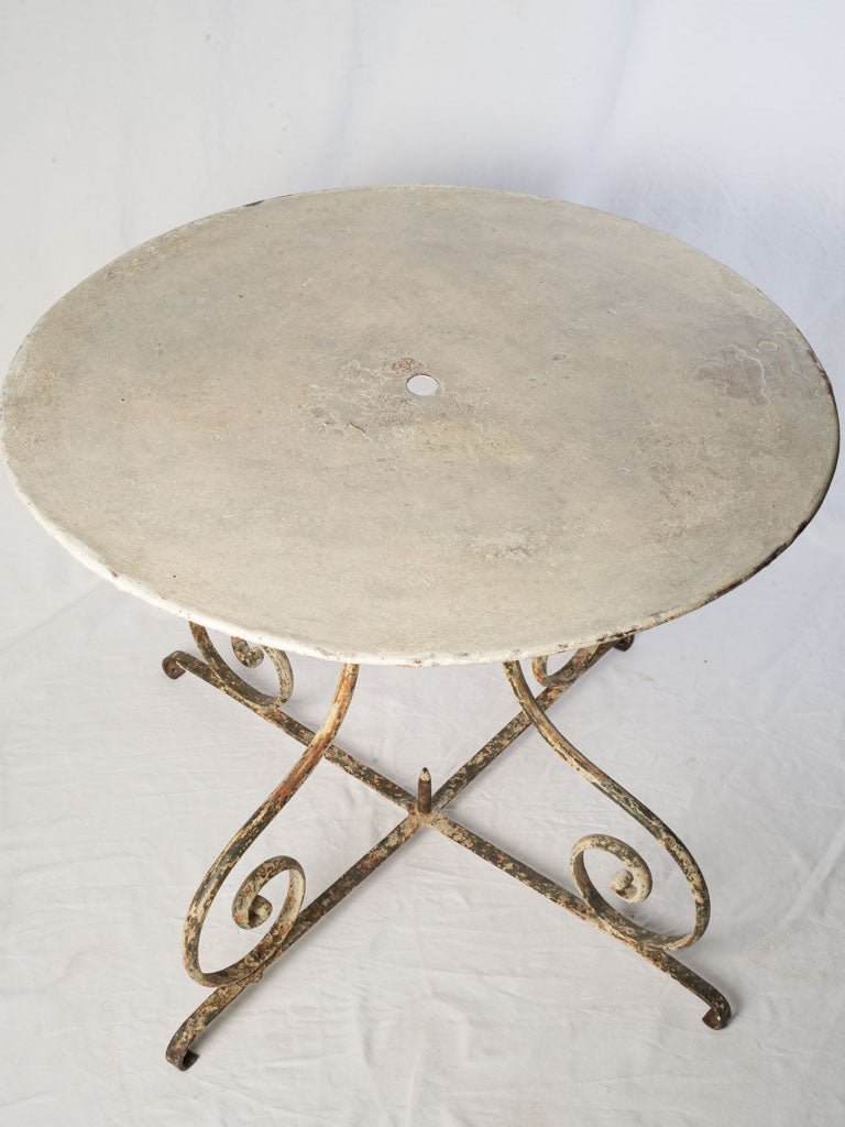 Provenance iron patio table