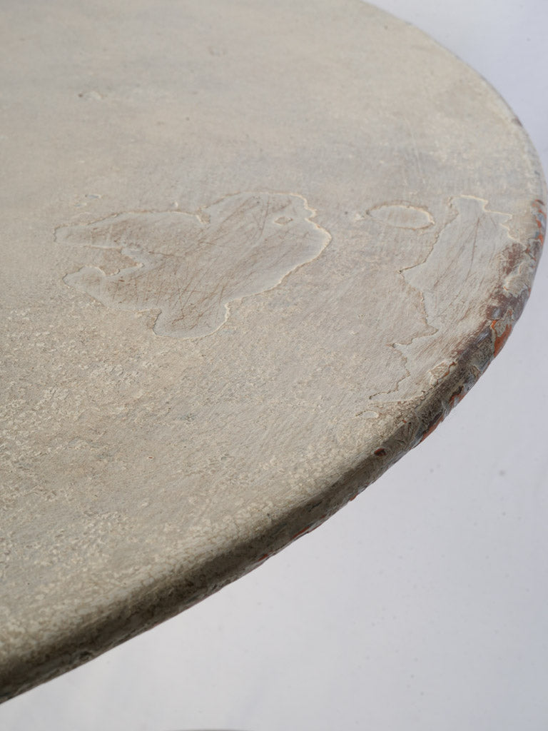 Timeless iron alfresco table