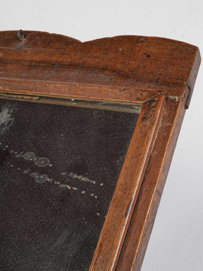 Sophisticated entryway walnut coiffeuse