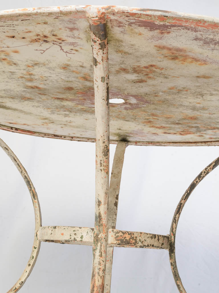Ornate iron conservatory table