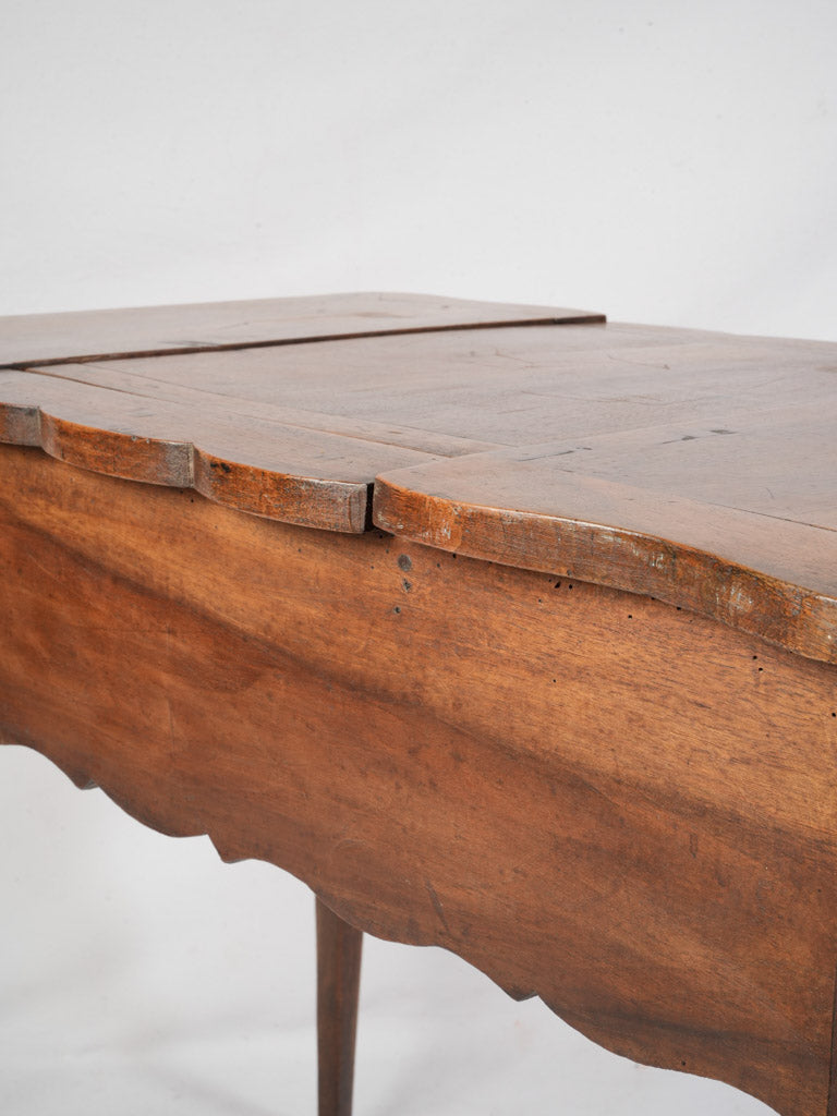 Foxed vintage mirror coiffeuse