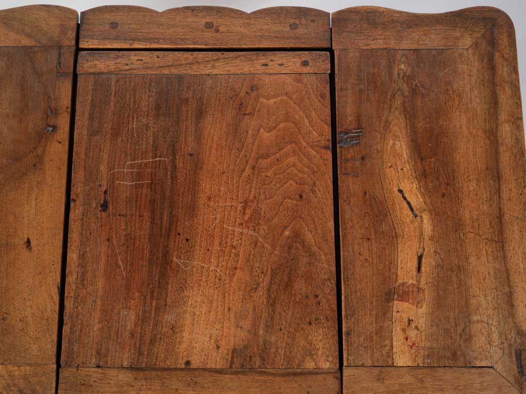 Quiet luxury walnut dressing table