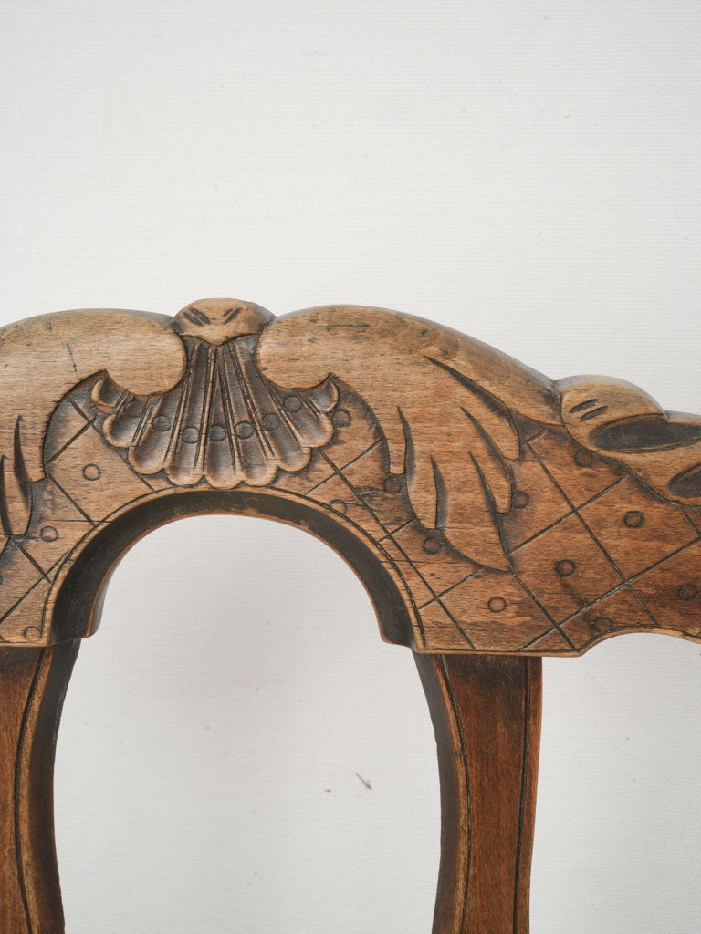 Authentic 19th century French chairs