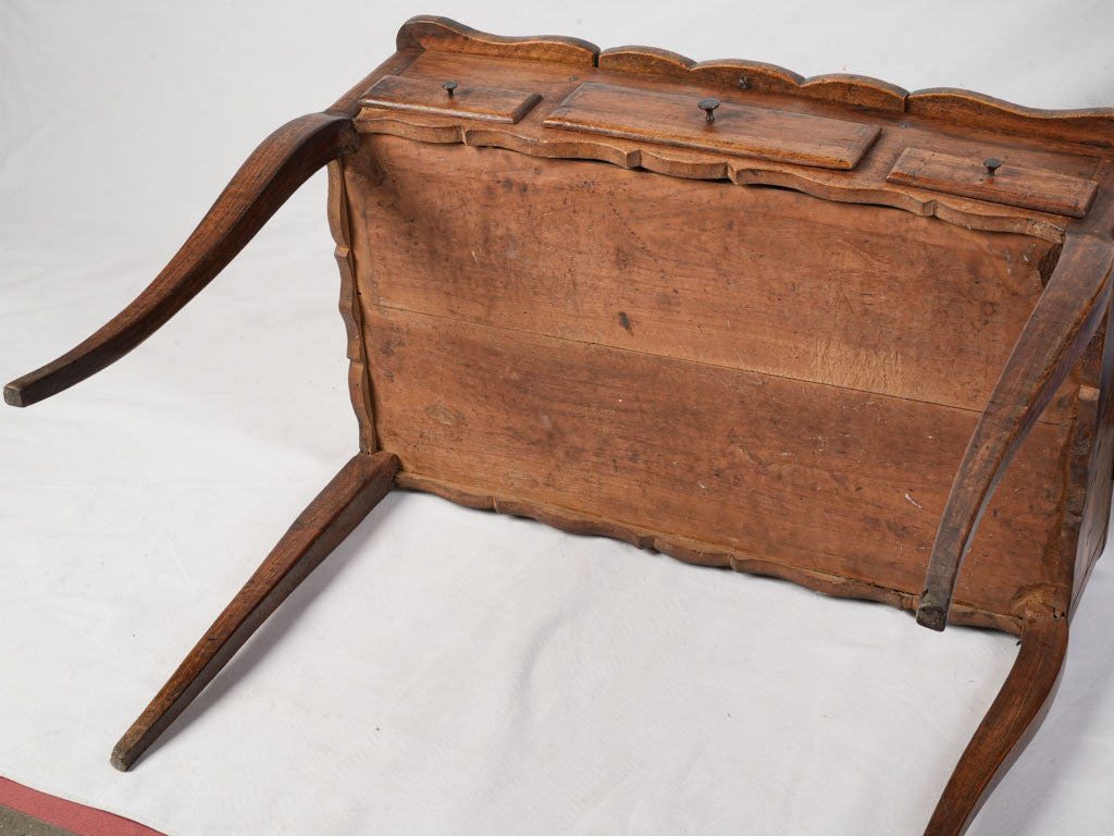 Historical charm French walnut vanity