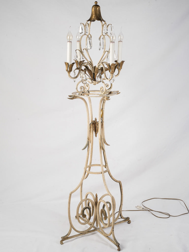 French provincial girandole lamp