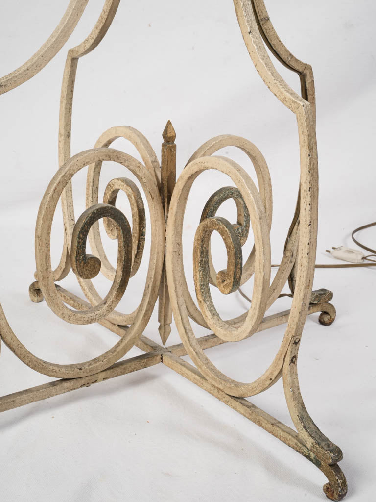 Decorative scrolling details chandelier