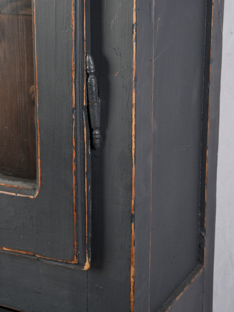 Charming antique allure vitrine  